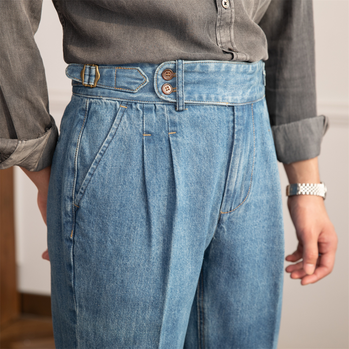 Limited Edition - Denim Gurkha Pants