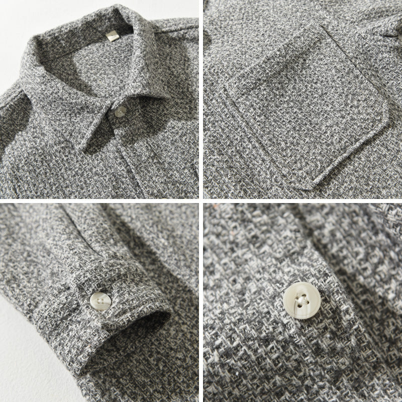 Mumbai Cotton Tweed Overshirt