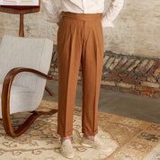 Exclusive Linen Vento Gurkha Pants